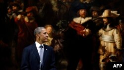 U.S. President Barack Obama made his remarks after meeting with Dutch Prime Minister Mark Rutte in Amsterdam.