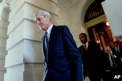 Former FBI Director Robert Mueller, the special counsel investigating alleged Russian meddling in the 2016 election and possible collusion by associates of U.S. President Donald Trump.