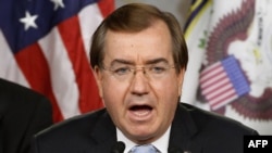 Representative Ed Royce, Republican chairman of the House Foreign Affairs Committee from California, accused Moscow of using propaganda to create confusion and fear in Ukraine.