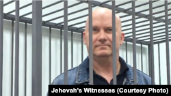 A U.S. State Department spokeswoman said Washington was "disturbed and dismayed" by a 6-year prison sentence given recently to Sergei Klimov, a Russian Jehovah's Witness. 