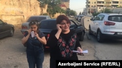 Khadija Ismayilova, an investigative journalist with RFE/RL's Azerbaijani Service, was released from prison in 2016 after serving 17 months for financial-crimes charges that she and supporters say were government retaliation for her extensive reporting on alleged corruption involving Azerbaijan's president and his relatives.