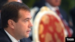 Russian President Dmitry Medvedev