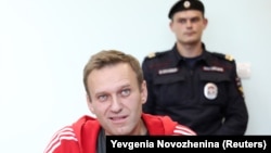 Russian opposition leader Aleksei Navalny (file photo)