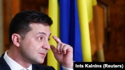 Ukrainian President Volodymyr Zelenskiy