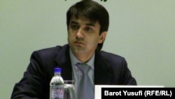 Tajik Football Federation President Rustam Emomali