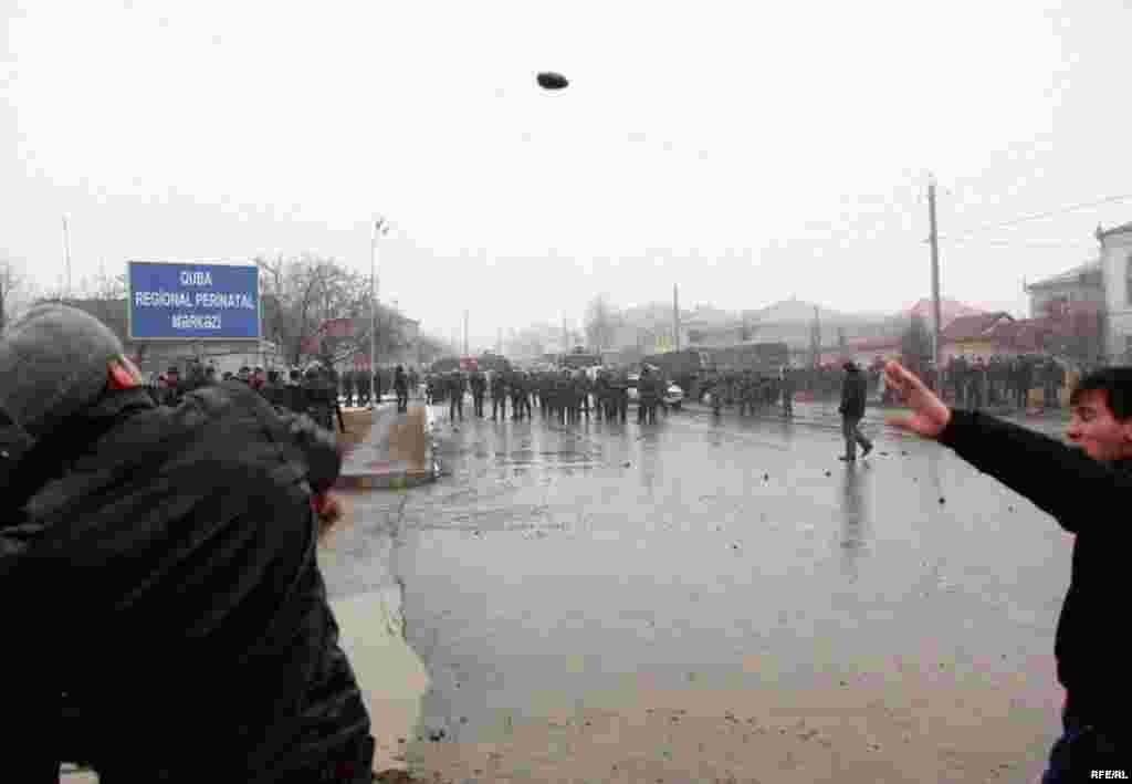 Protest Violence Erupts In Azerbaijan #13