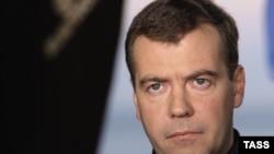 Russian President Dmitry Medvedev