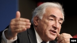 MF Managing Director Dominique Strauss-Kahn (file photo)