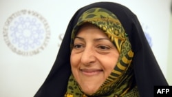 Iranian Vice President Massumeh Ebtekar in November