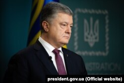 Ukrainian President Petro Poroshenko (file photo)