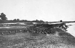 Polish fighters get ready for battle.