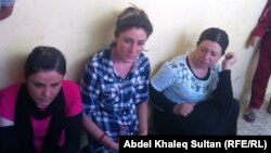 Around 5,000 Yazidi women and girls have been kidnapped by IS militants, who sell them as sex slaves.