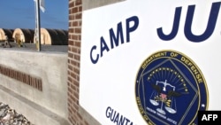 Camp Justice, the location of the U.S. Military Commissions court for war crimes at the U.S. Naval Base in Guantanamo Bay.