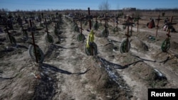 Ukrainian investigators have compiled evidence on what they say are tens of thousands of potential war crimes, allegedly committed by Russian troops. That includes the alleged execution of civilians in the town of Bucha in March 2022.