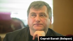 Andrey Bastunets, chairman of the Belarusian Association of Journalists (file photo)