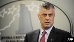 Kosovar Prime Minister Hashim Thaci