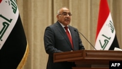 U.S. Secretary of State Mike Pompeo spoke with Iraqi Prime Minister Adil Abdul-Mahdi (pictured) about Iran.