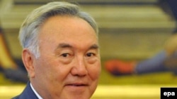 President Nursultan Nazarbaev is named in the case, but is immune from prosecution.