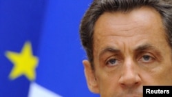 French President Nicolas Sarkozy