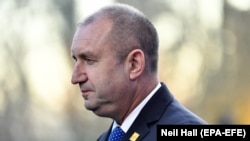 Bulgarian President Rumen Radev (file photo)