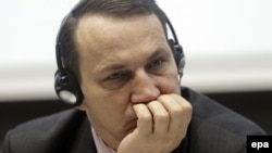 Polish Foreign Minister Radoslaw Sikorski (file photo)