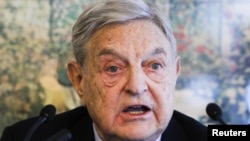 George Soros (file photo)