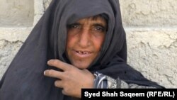 Ama Gullah, the mother of an Afghan National Army soldier killed two years ago in Qalat, Kandahar.