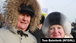 Moscow pensioners Irina and Vladislav participated in anti-Soviet protests over 20 years ago.