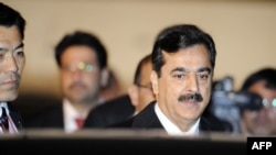 Former Pakistani Prime Minister Yousuf Raza Gillani.