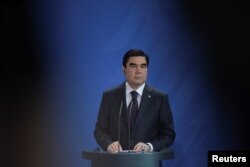 Turkmen President Gurbanguly Berdymukhammedov