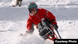 Alexander D'Jamoos skiing in Colorado