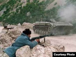 Fighting in Tavildara, in central Tajikistan, during the civil war that took place between 1992 and 1997.