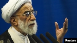 The chairman of the Guardians Council, Ayatollah Ahmad Jannati