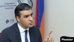 Armenian human rights ombudsman Arman Tatoyan 