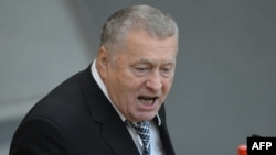 Liberal Democratic Party leader Vladimir Zhirinovsky said the Taliban might hang the Tajik president in Dushanbe.