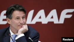 IAAF President Sebastian Coe (file photo)