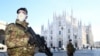 Ukraine Closes Consulate In Milan As Markets Fall Over Virus Fears