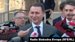 VMRO-DPMNE leader Nikola Gruevski