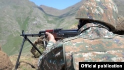 The skirmish occurred in the Sotk area in Armenia's eastern Gegharkunik Province.