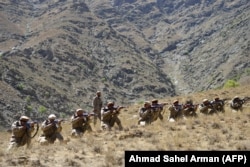 Anti-Taliban uprising forces in Panjshir. (file photo)