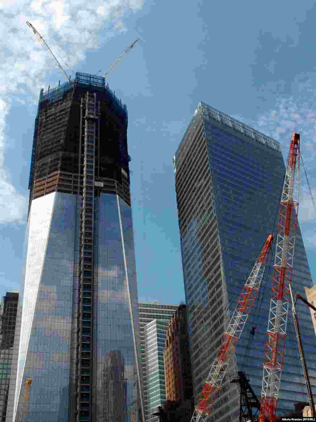 The Freedom Tower is now more than 80 stories high. When completed in 2013, it will reach a symbolic height of 1,776 feet, making it the tallest building in the United States.