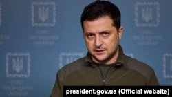 Ukrainian President Volodymyr Zelenskiy