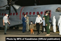 Kazakhstan evacuated 35 ethnic Kazakhs from Kabul in September.