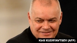 Dmitry Kiselyov is one of Russia's most powerful media figures. (file photo)