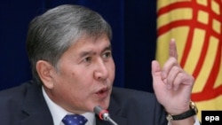 Kyrgyz President Almazbek Atambaev