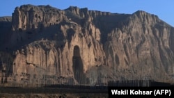 The site of the Bamiyan Buddhas statues that were destroyed by the Taliban in 2001 in Bamiyan Province. The entire Bamiyan Valley is on UNESCO’s World Heritage list.