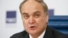 Putin Names EU-Sanctioned Diplomat Antonov Ambassador To U.S.