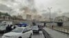 In Tehran, drivers stopped traffic on the Imam Ali Highway, chanting for police to join them.