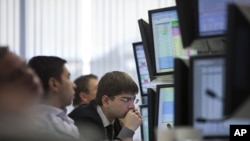 The ruble-based stock index has fallen by more than 10 percent