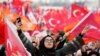 Muharrem Ince, the presidential candidate of Turkey's main opposition Republican People's Party, delivers a speech at a rally in Tunceli on June 17, 2018.